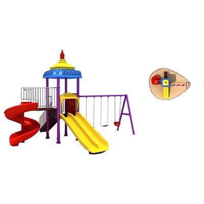 MYTS Mega Playcentre adventure kids swings and wavy slide